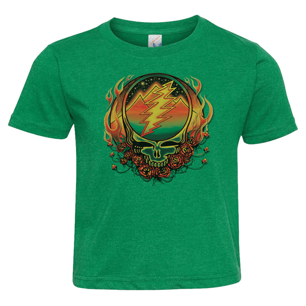 Grateful Dead Scarlet Fire Steal Your Face Toddler T-Shirt