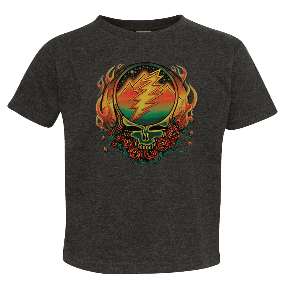 Grateful Dead Scarlet Fire Steal Your Face Toddler T-Shirt