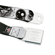 Grateful Dead Seatbelt Belt | Black/White Space Your Face