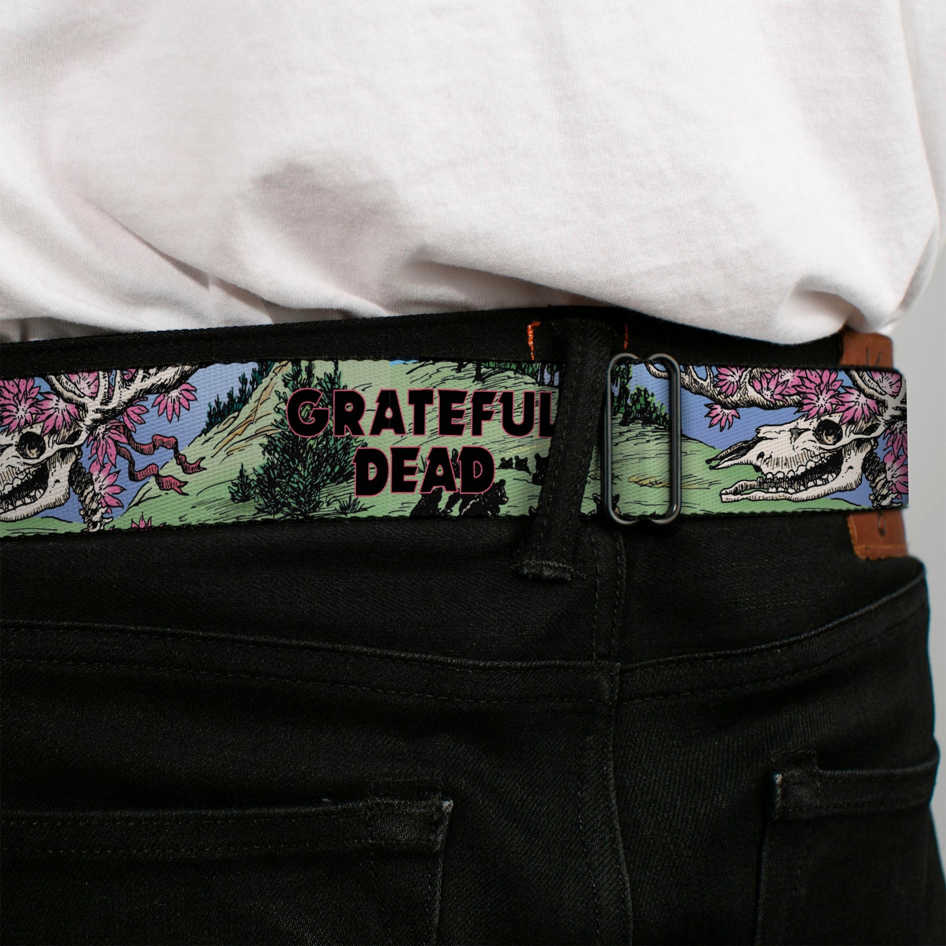 Grateful Dead Seatbelt Belt | Dave's Picks Vol. 9 Art