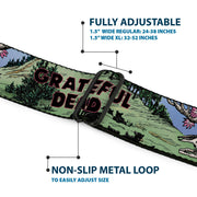 Grateful Dead Seatbelt Belt | Dave's Picks Vol. 9 Art