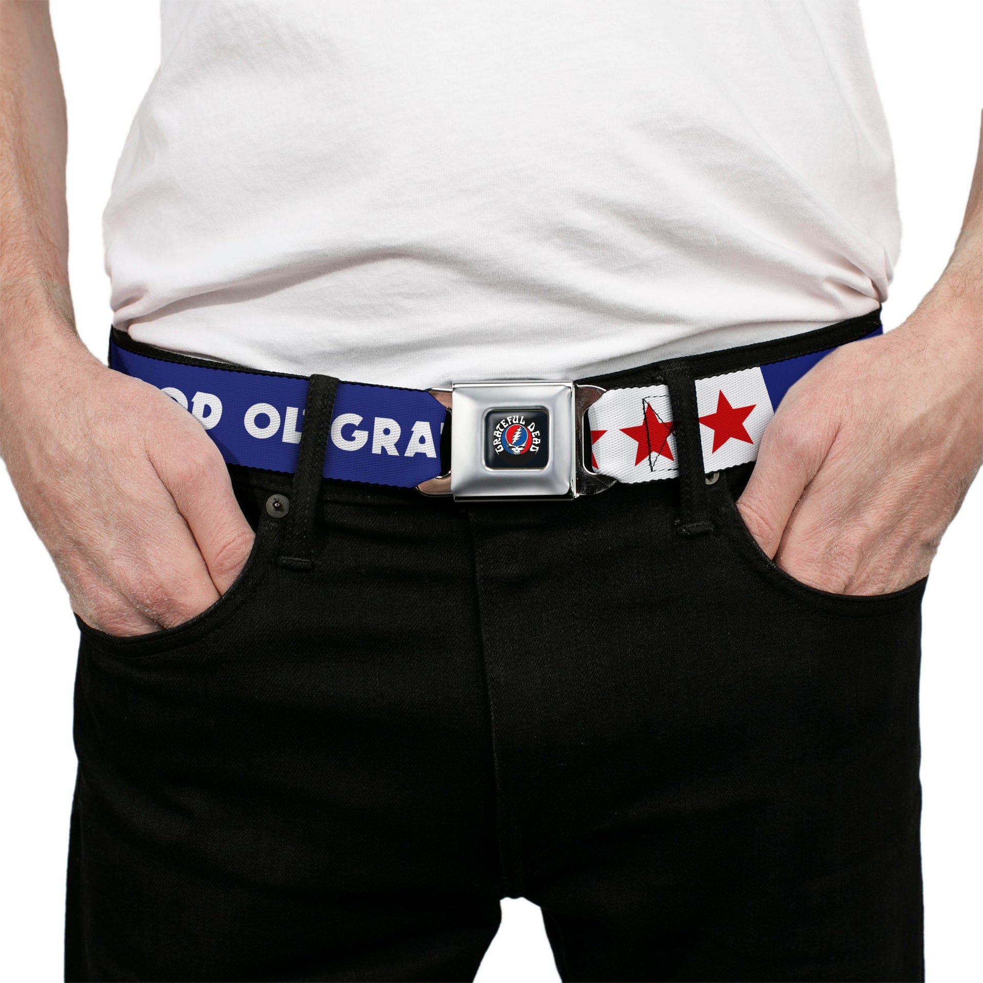Grateful Dead Seatbelt Belt | "Good Ol' Grateful Dead"