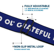 Grateful Dead Seatbelt Belt | "Good Ol' Grateful Dead"