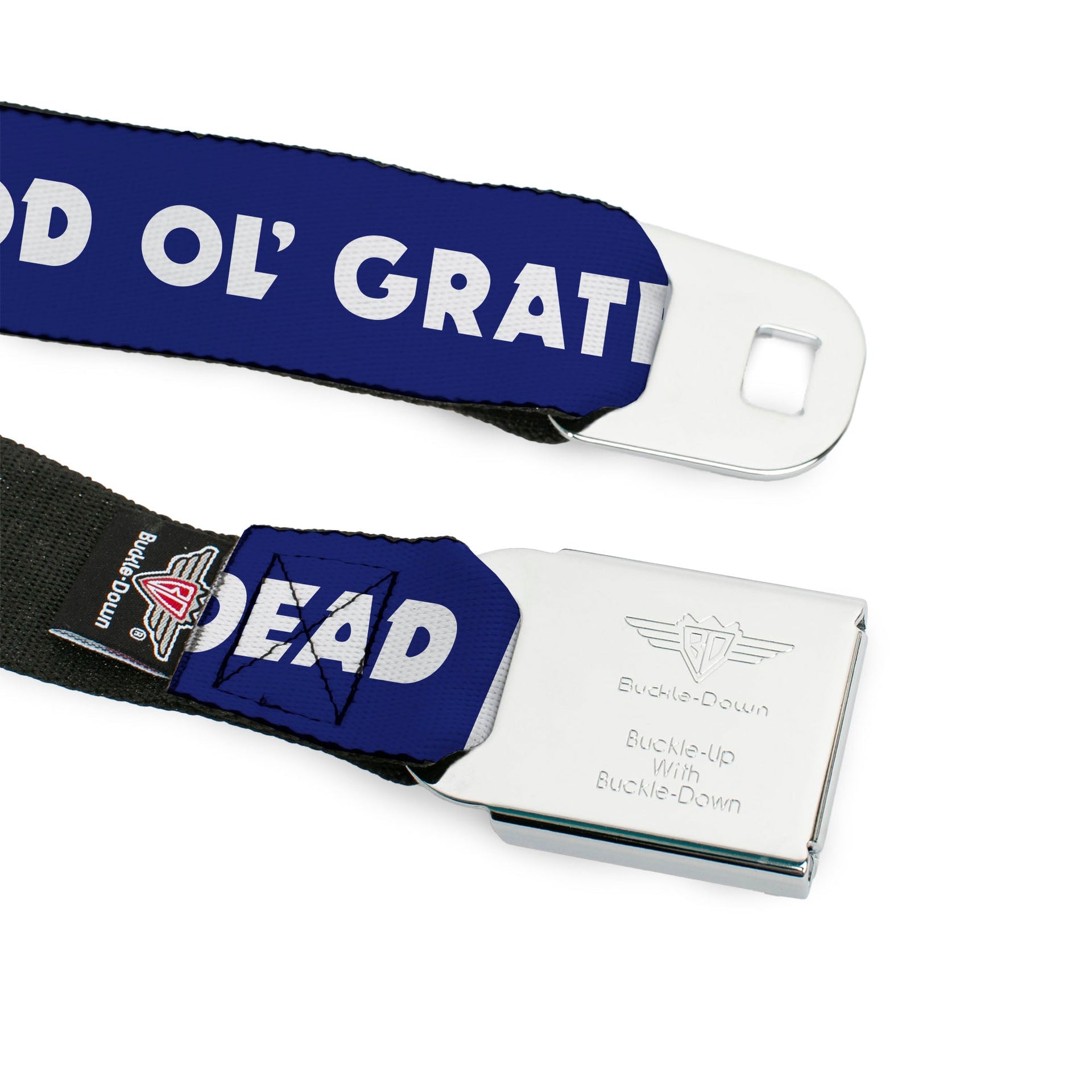 Grateful Dead Seatbelt Belt | "Good Ol' Grateful Dead"