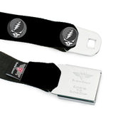 Grateful Dead Seatbelt Belt | Gray Steal Your Face
