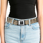 Grateful Dead Seatbelt Belt | Hemp/Black Dancing Bears