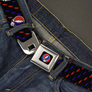 Grateful Dead Seatbelt Belt | Steal Your Face + Lightning Bolt