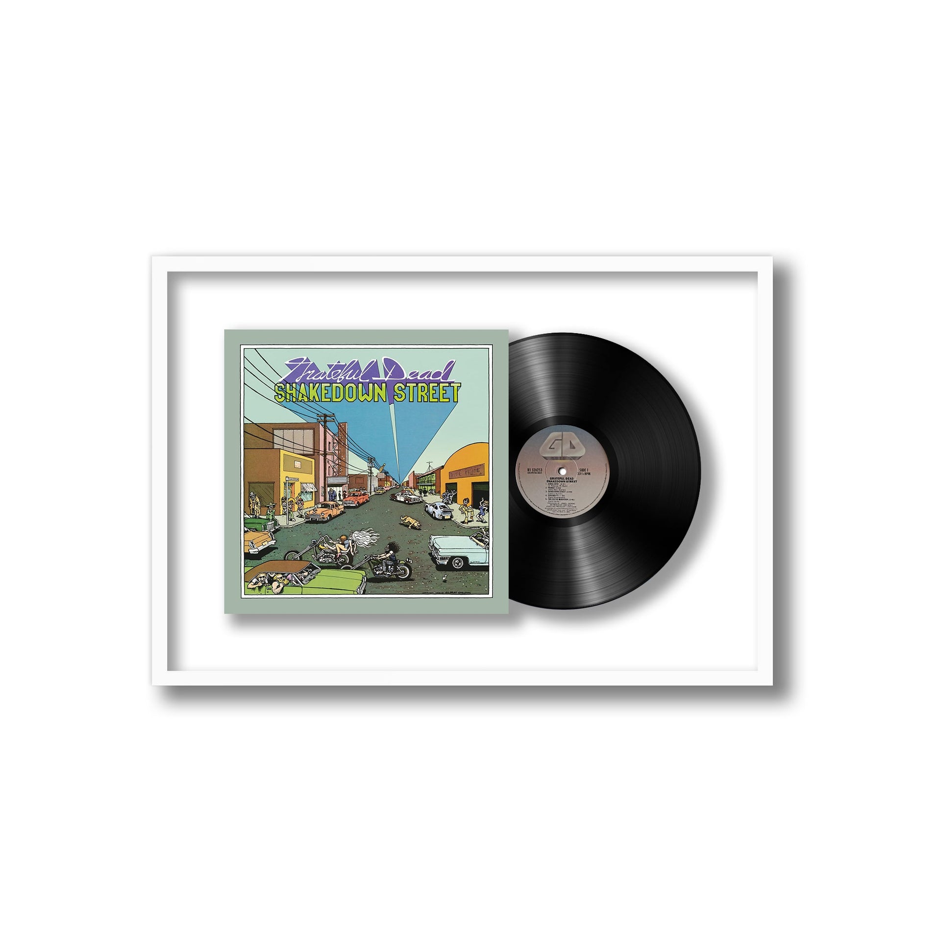 Grateful Dead - Shakedown Street (Framed Vinyl)