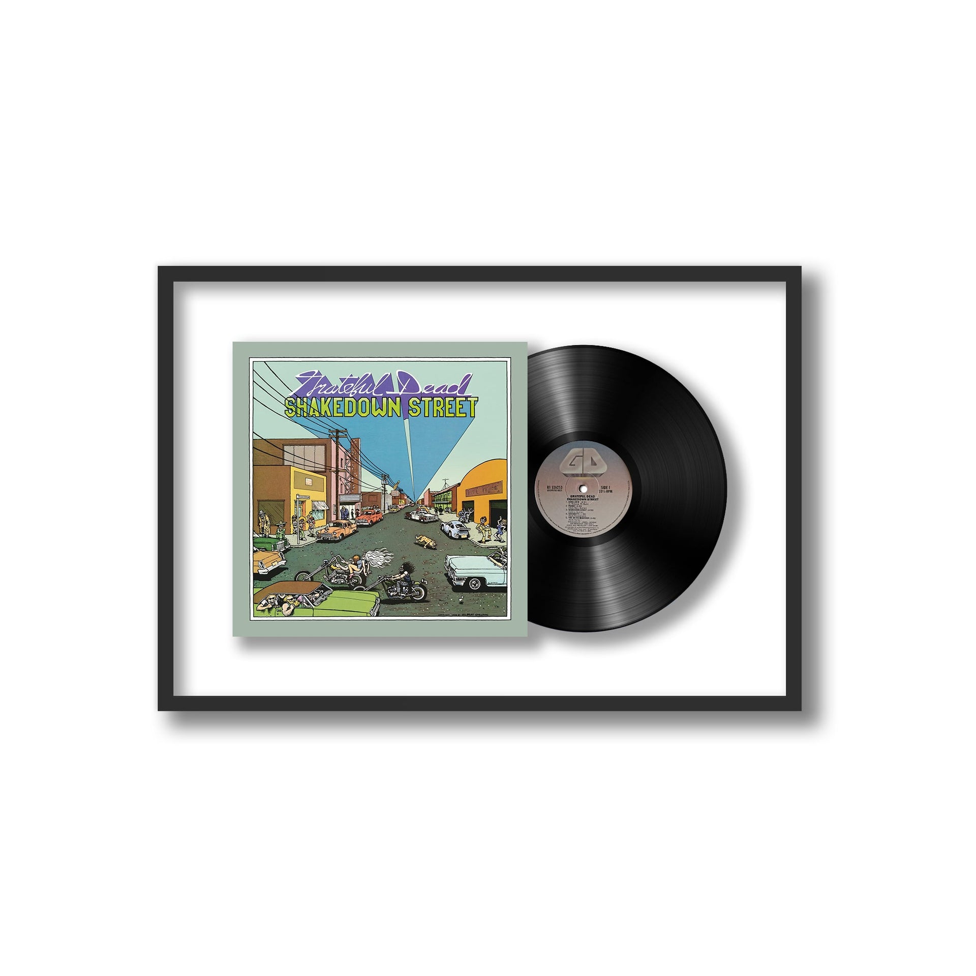 Grateful Dead - Shakedown Street (Framed Vinyl)