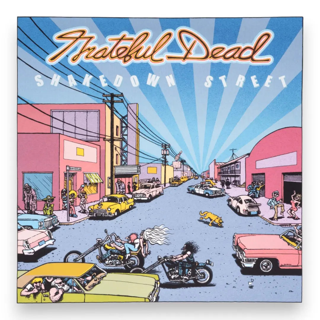 Grateful Dead Shakedown Street Lithograph by Gilbert Shelton
