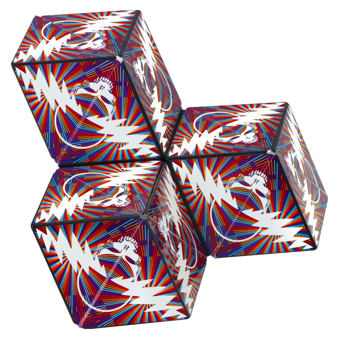 Grateful Dead Shashibo Cube | Dancing Bears