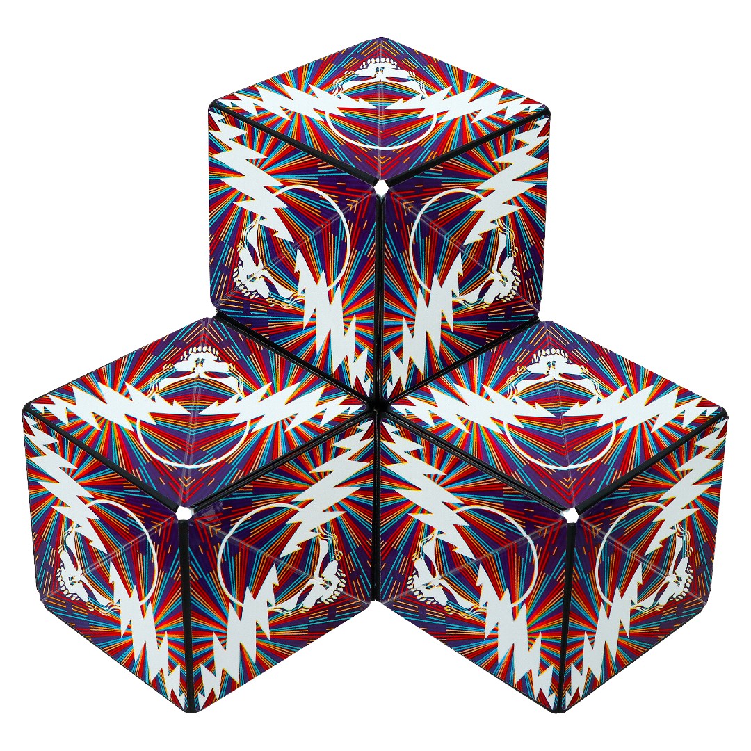 Grateful Dead Shashibo Cube | Dancing Bears