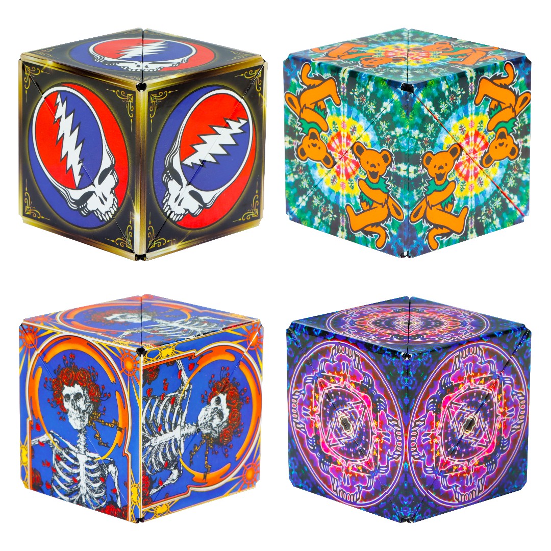 Grateful Dead Shashibo Cube | Full Collection (Set of 4)