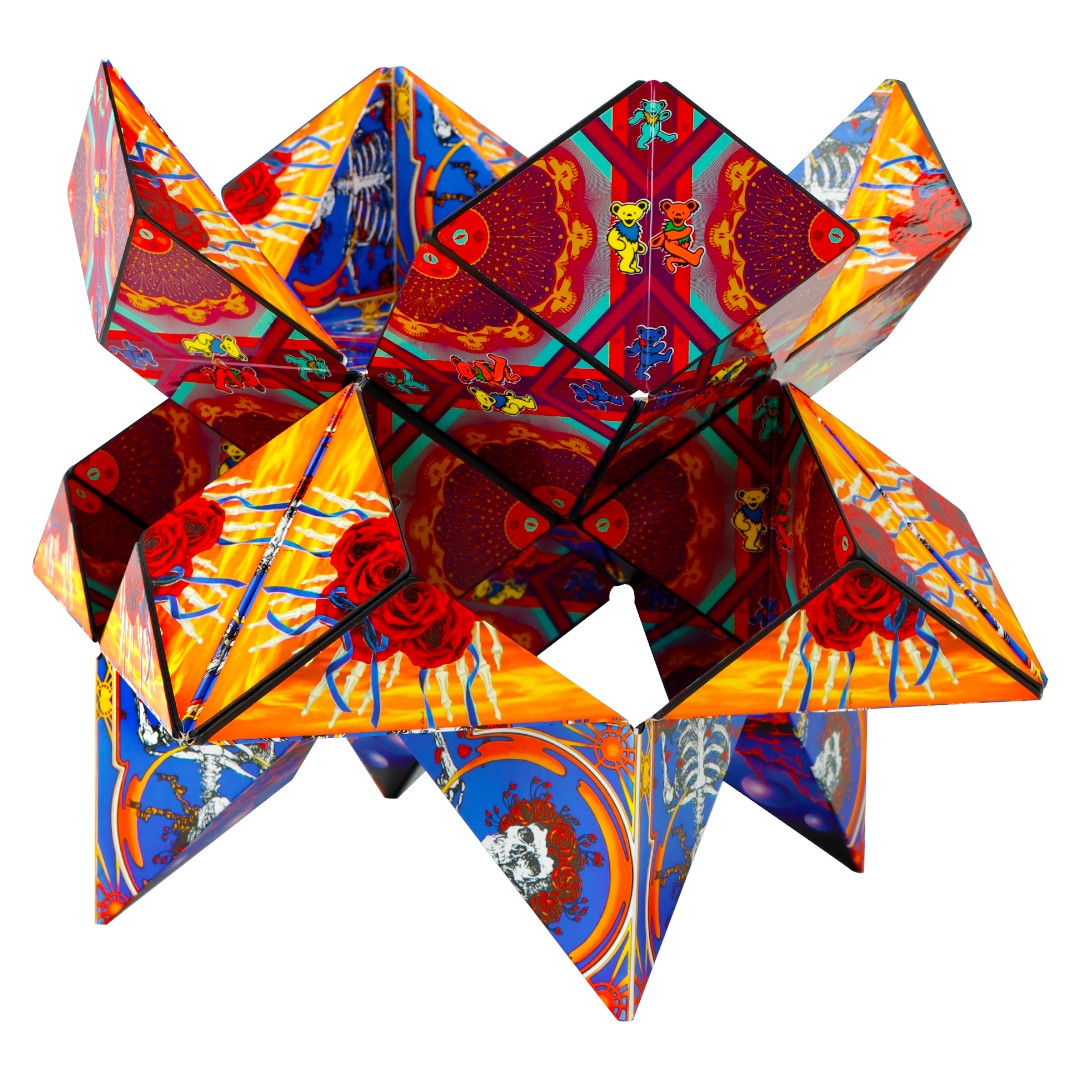 Grateful Dead Shashibo Cube | Skull & Roses