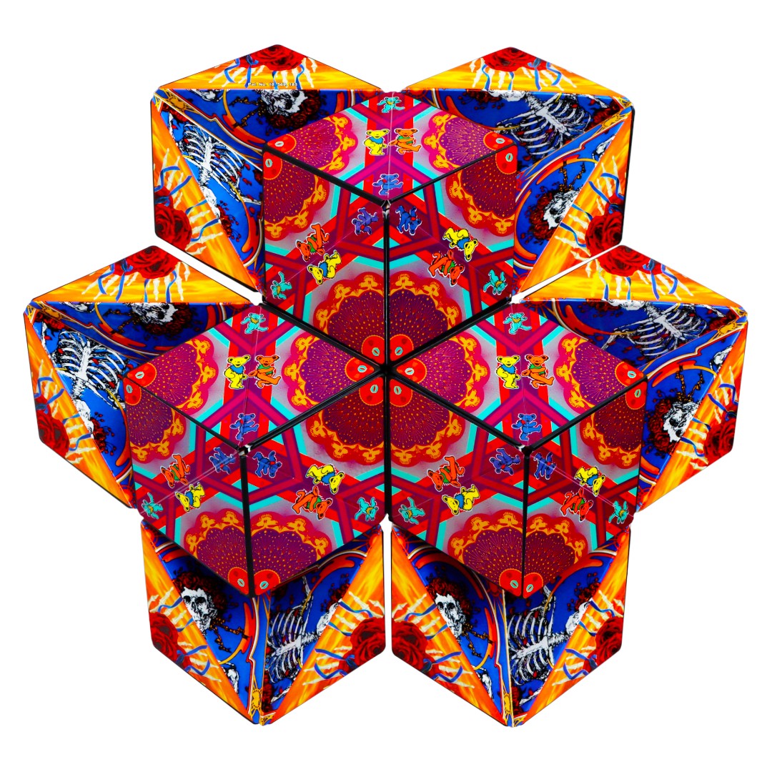 Grateful Dead Shashibo Cube | Skull & Roses