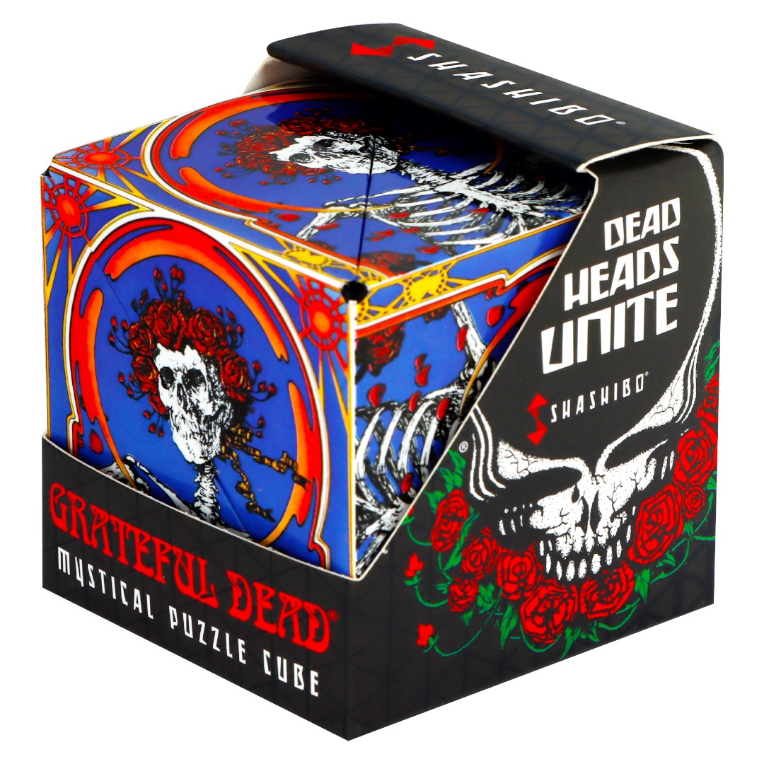 Grateful Dead Shashibo Cube | Skull & Roses