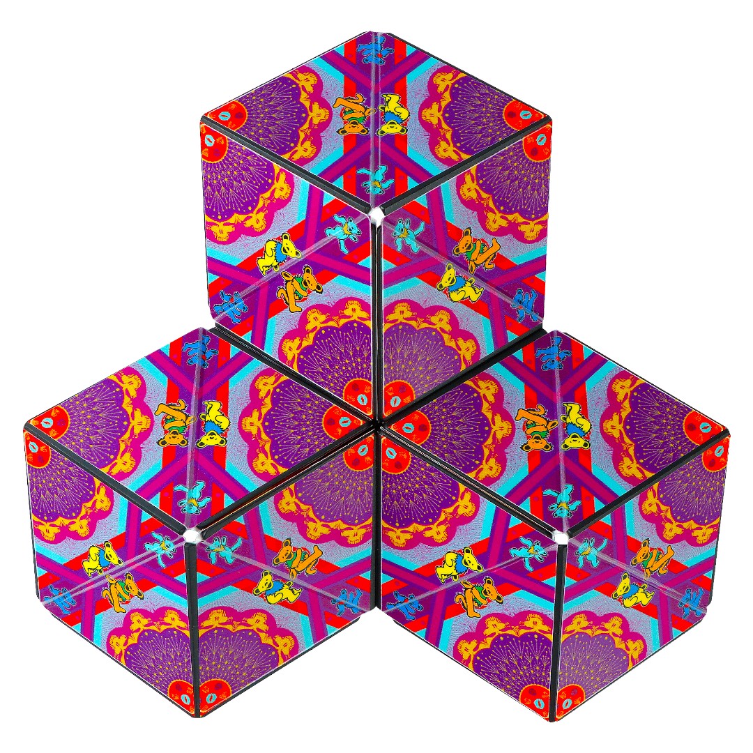 Grateful Dead Shashibo Cube | Skull & Roses