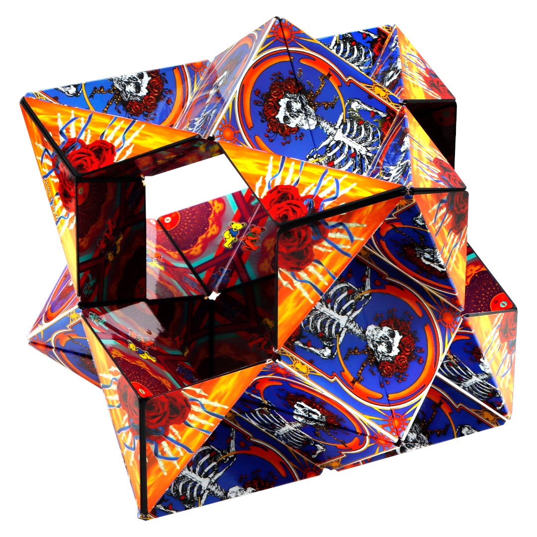 Grateful Dead Shashibo Cube | Skull & Roses