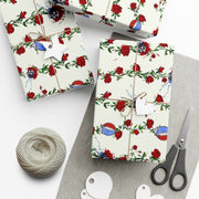 Grateful Dead Skull & Roses Gift Wrapping Paper