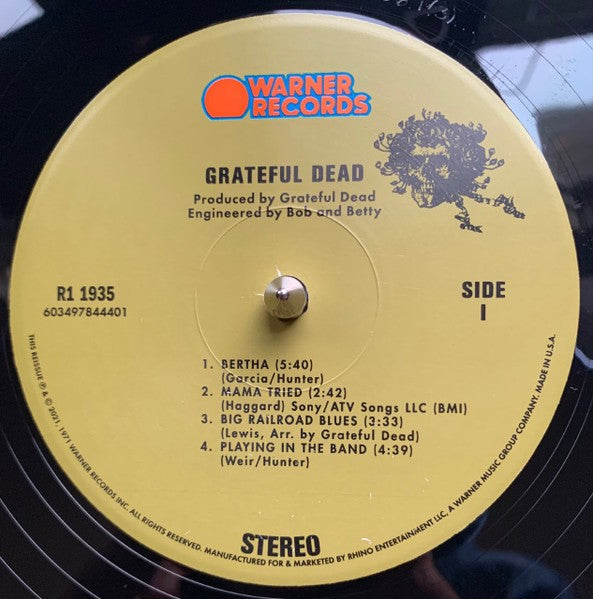 Grateful Dead – Skull & Roses Live: 2021 Remaster (2-LP Vinyl