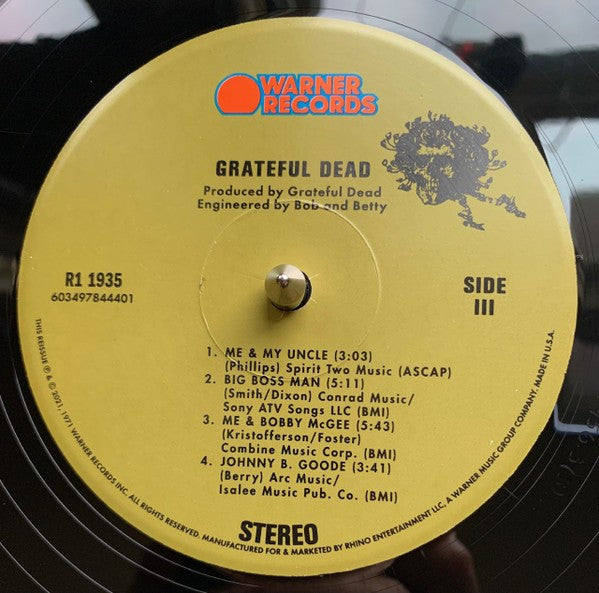 Grateful Dead - 2xLP Vinyl | Relix