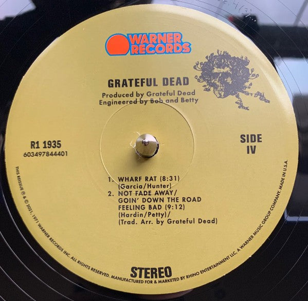 Grateful Dead – Skull & Roses Live: 2021 Remaster (2-LP Vinyl)