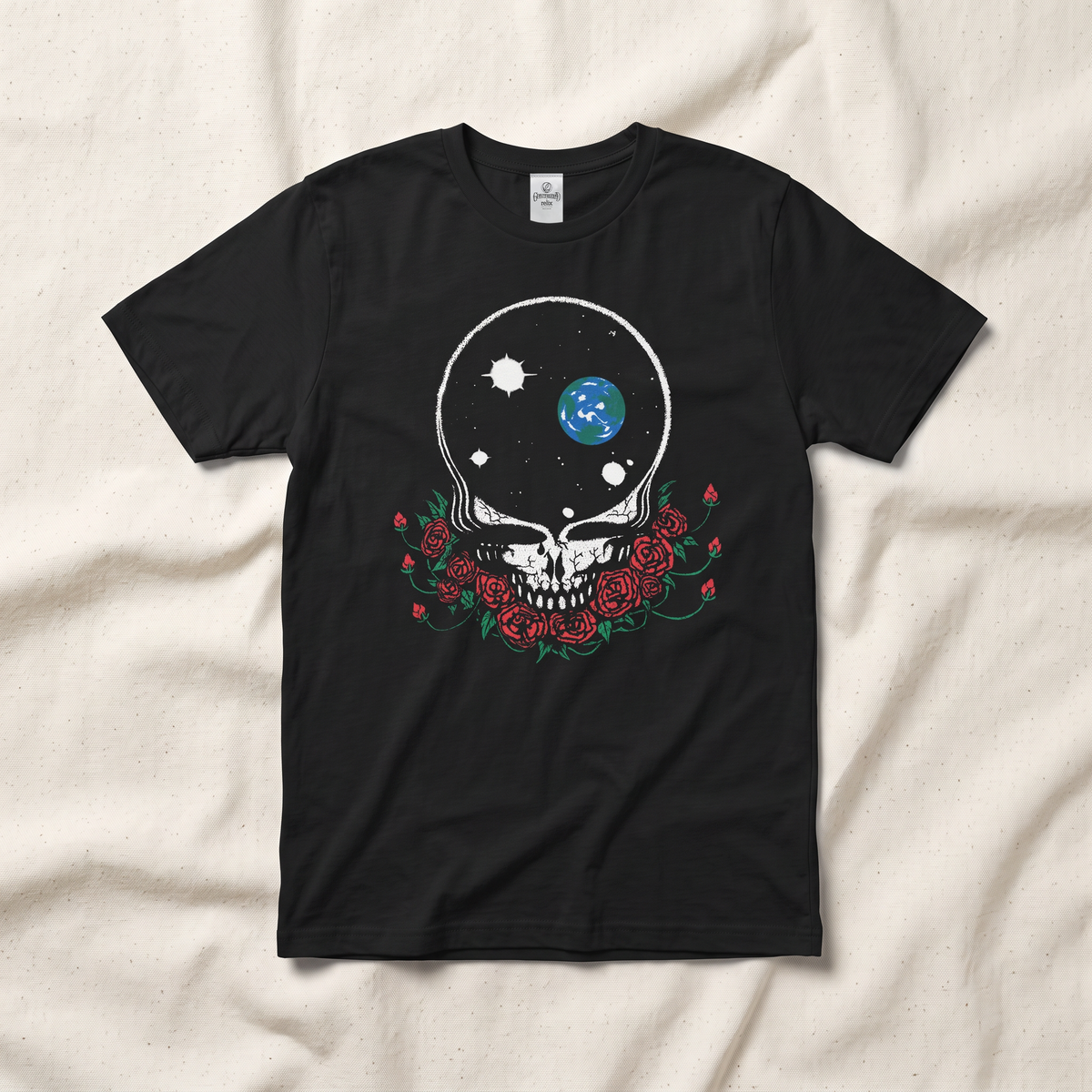 Grateful Dead Space Your Face Tee - Black