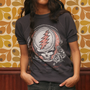 Grateful Dead Steal Your Face Raglan