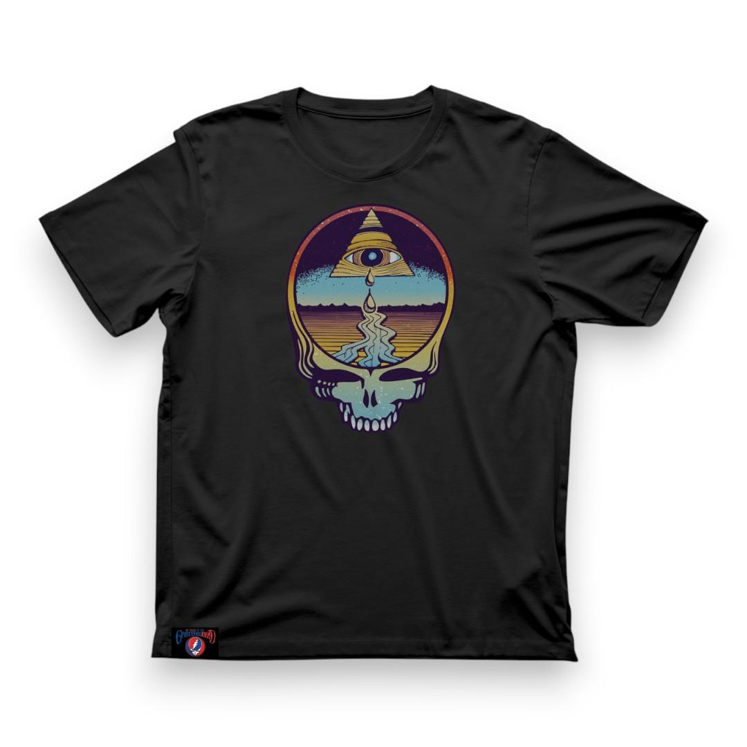 Grateful Dead Steal Your Face T-Shirt by Rick Griffin - Front