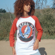 Grateful Dead Stealie Baseball Tee