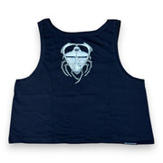 Grateful Dead Stealie Crop Tank Top by Rick Griffin - Back