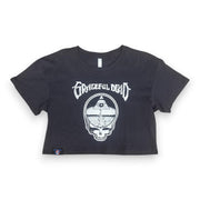 Grateful Dead Stealie Crop Top by Rick Griffin - Front