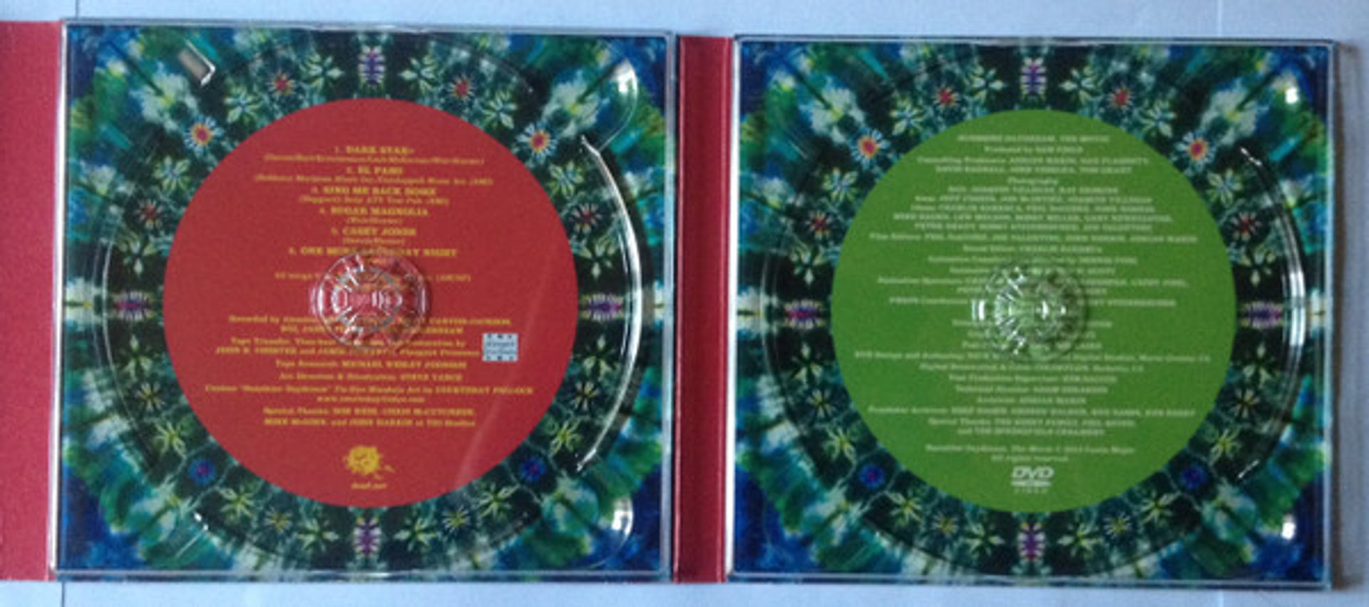 Grateful Dead – Sunshine Daydream, Veneta, OR, 8/27/72 (4-CD & DVD) - Detail