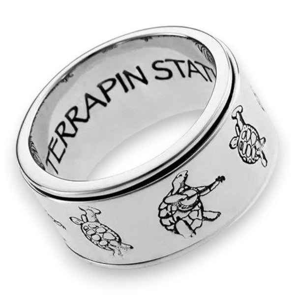 Grateful Dead Jewelry - Terrapin Station Sterling Silver Spinner