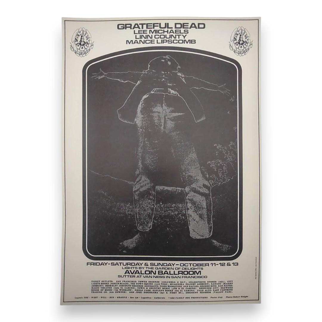 Grateful Dead – The Avalon Ballroom, San Francisco (Oct 11–13, 1968) by The West Will Sun Graffix & Robert Knight