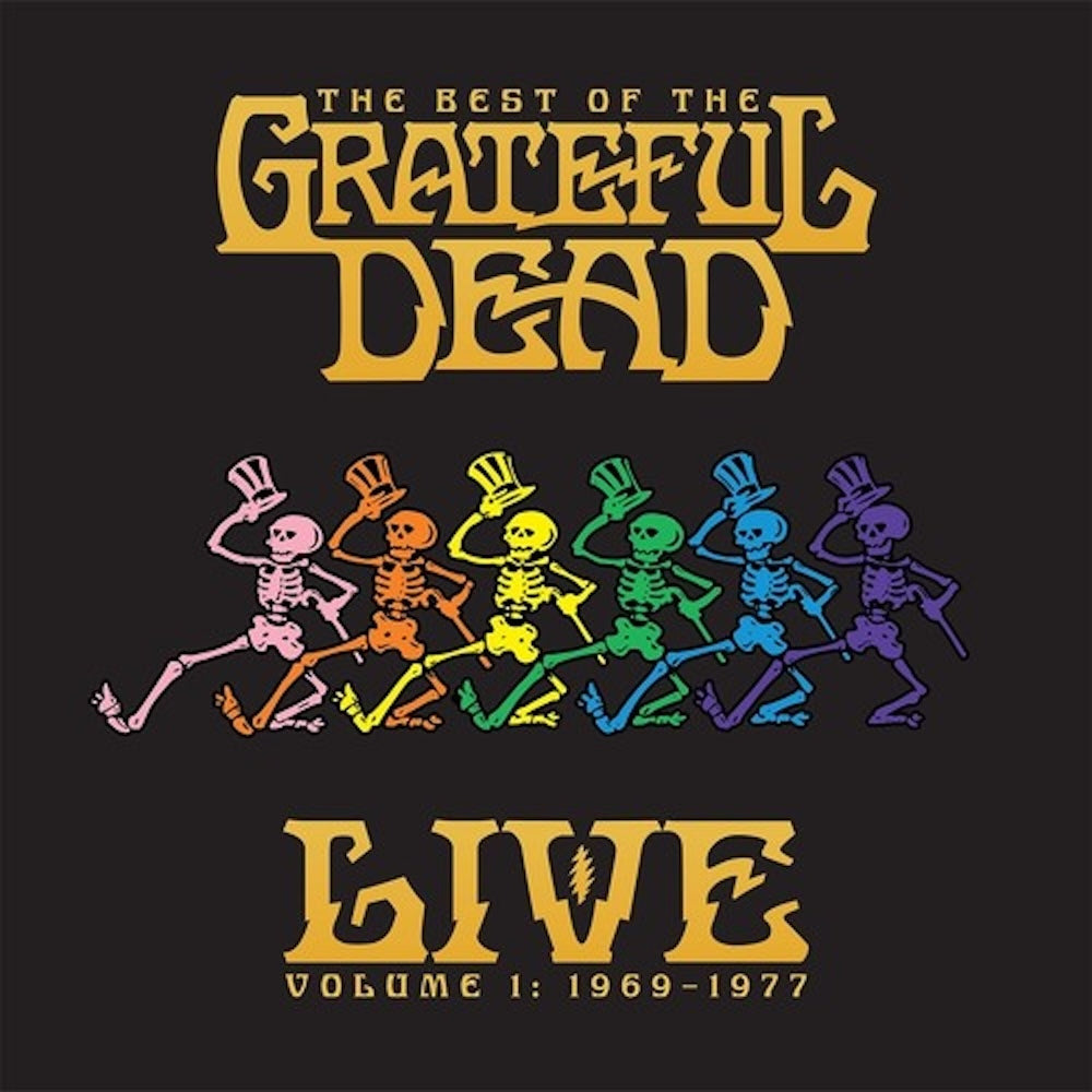 Grateful Dead – The Best of the Grateful Dead Live: 1969-1977 - Vol 1 (2-LP Vinyl) - Back