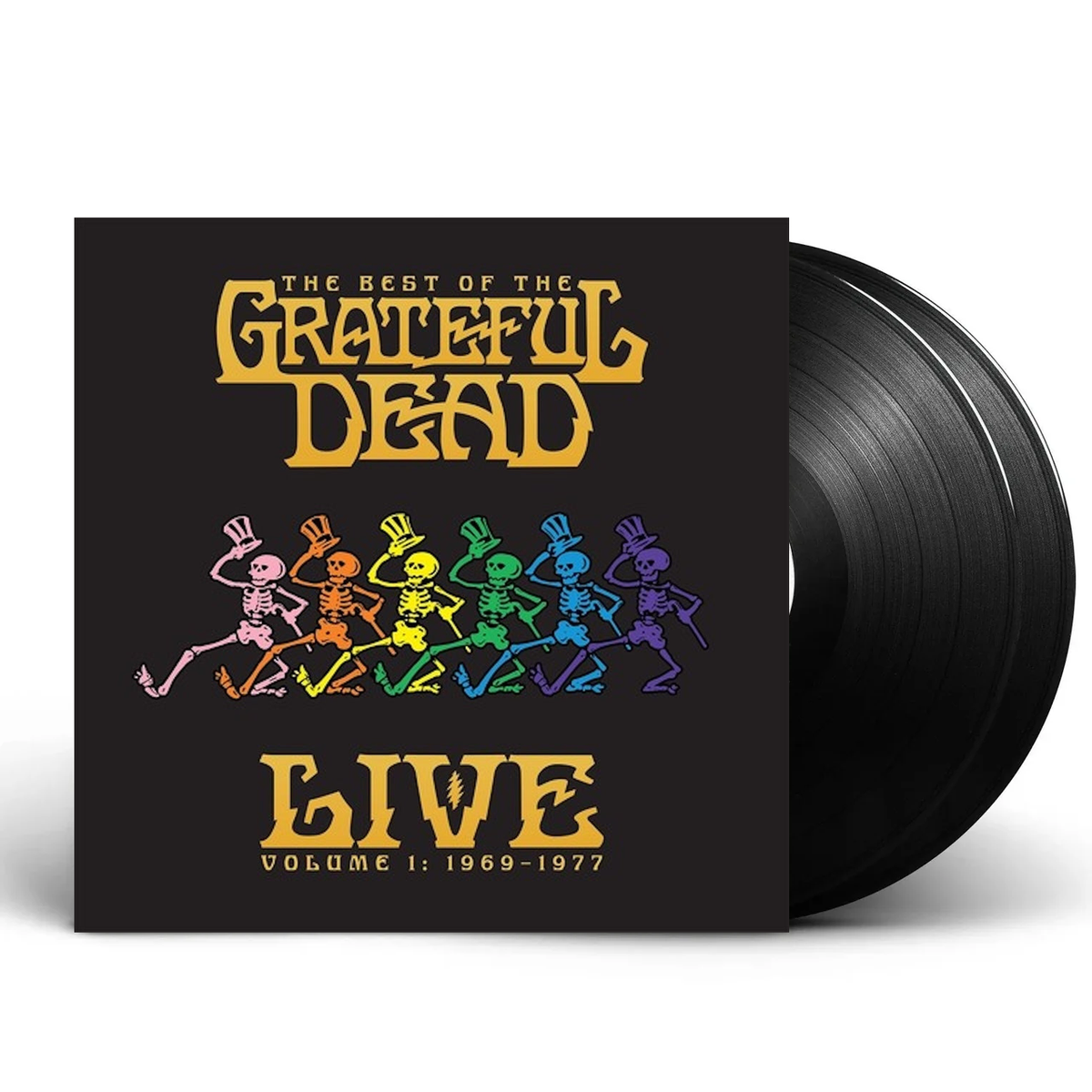 Grateful Dead – The Best of the Grateful Dead Live: 1969-1977 - Vol 1 (2-LP Vinyl) - Front