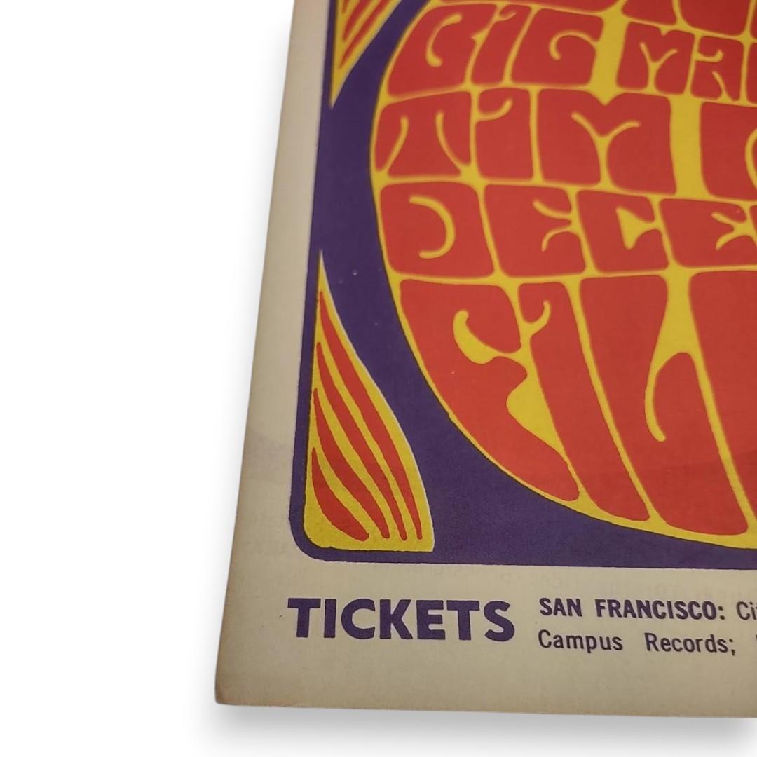 Grateful Dead – The Fillmore, San Francisco (Dec 9–11, 1966) by Wes Wilson