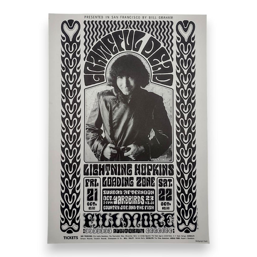 Grateful Dead – The Fillmore, San Francisco (Oct 21–22, 1966) by Wes Wilson