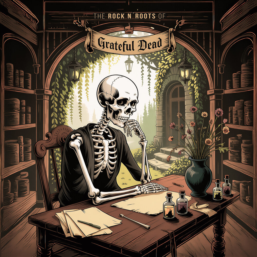 Grateful Dead – The Rock N' Roots Of (Brown LP Vinyl) - Back