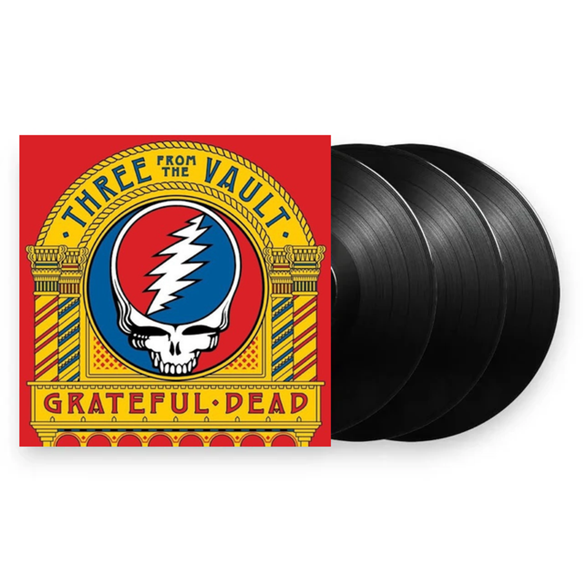 Grateful Dead – Three From The Vault: Remastered (Limited Edition 4-LP Vinyl) - Front