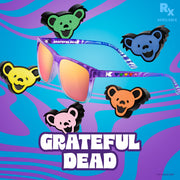 Grateful Dead Trippy Bears Fast Lanes Polarized Sunglasses