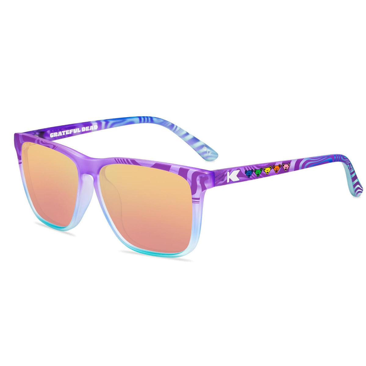 Grateful Dead Trippy Bears Fast Lanes Polarized Sunglasses