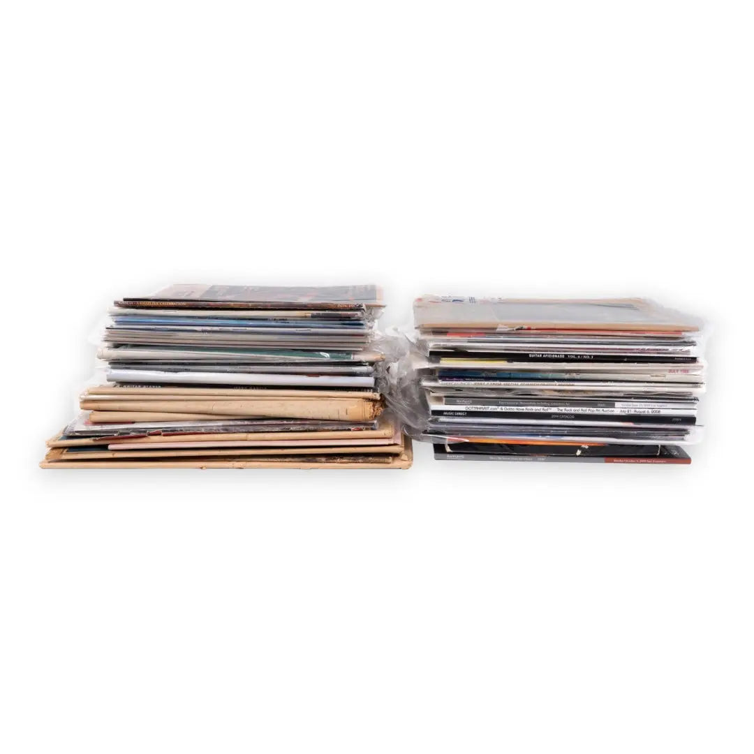 Grateful Dead Vintage Magazine Collection (Set of 65 Issues)