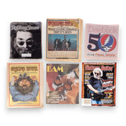 Grateful Dead Vintage Magazine Collection (Set of 65 Issues)