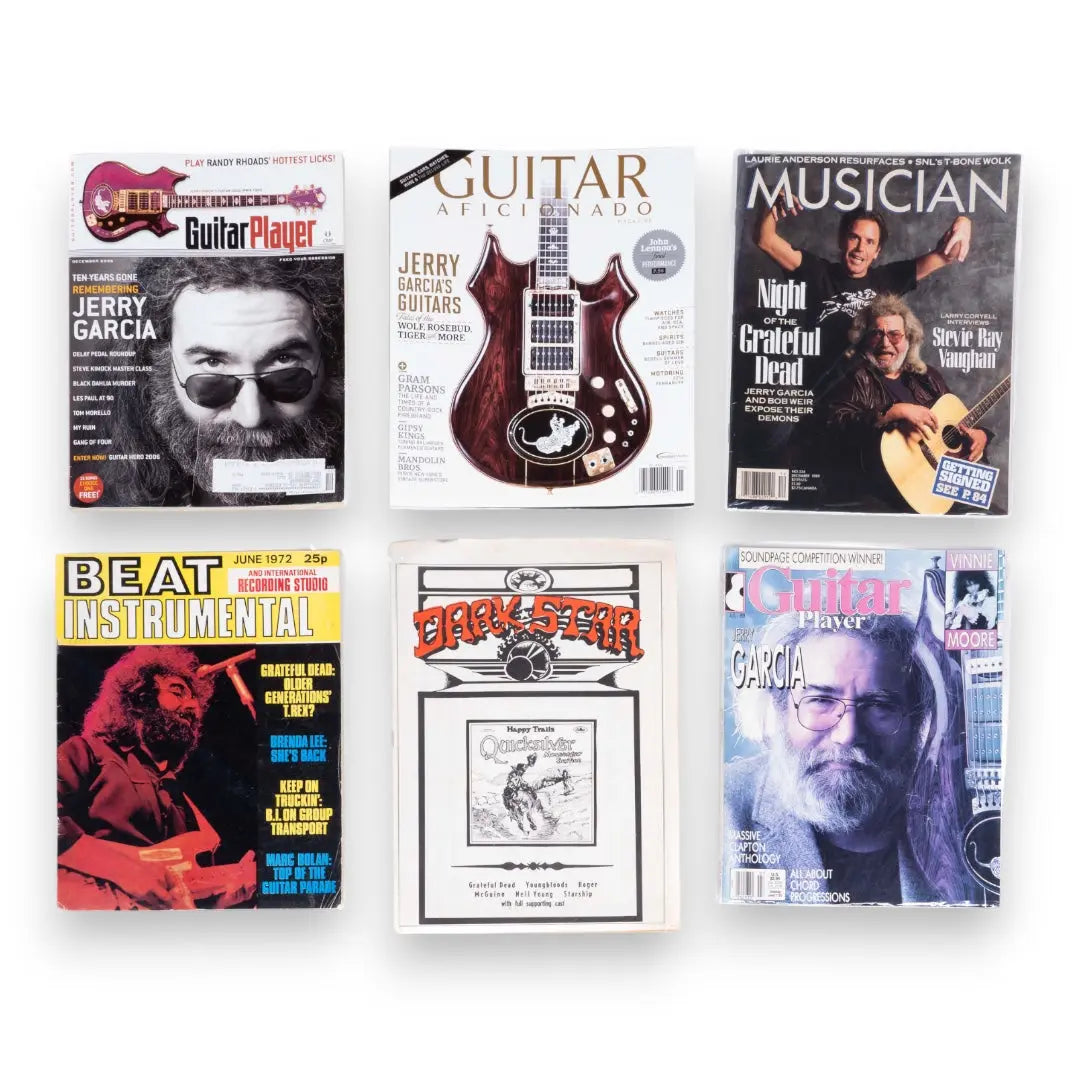 Grateful Dead Vintage Magazine Collection (Set of 65 Issues)