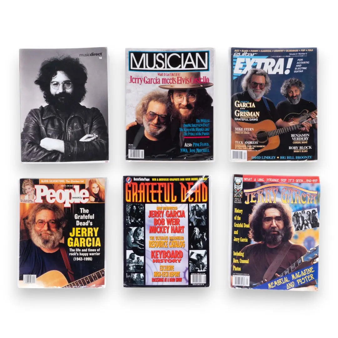 Grateful Dead Vintage Magazine Collection (Set of 65 Issues)