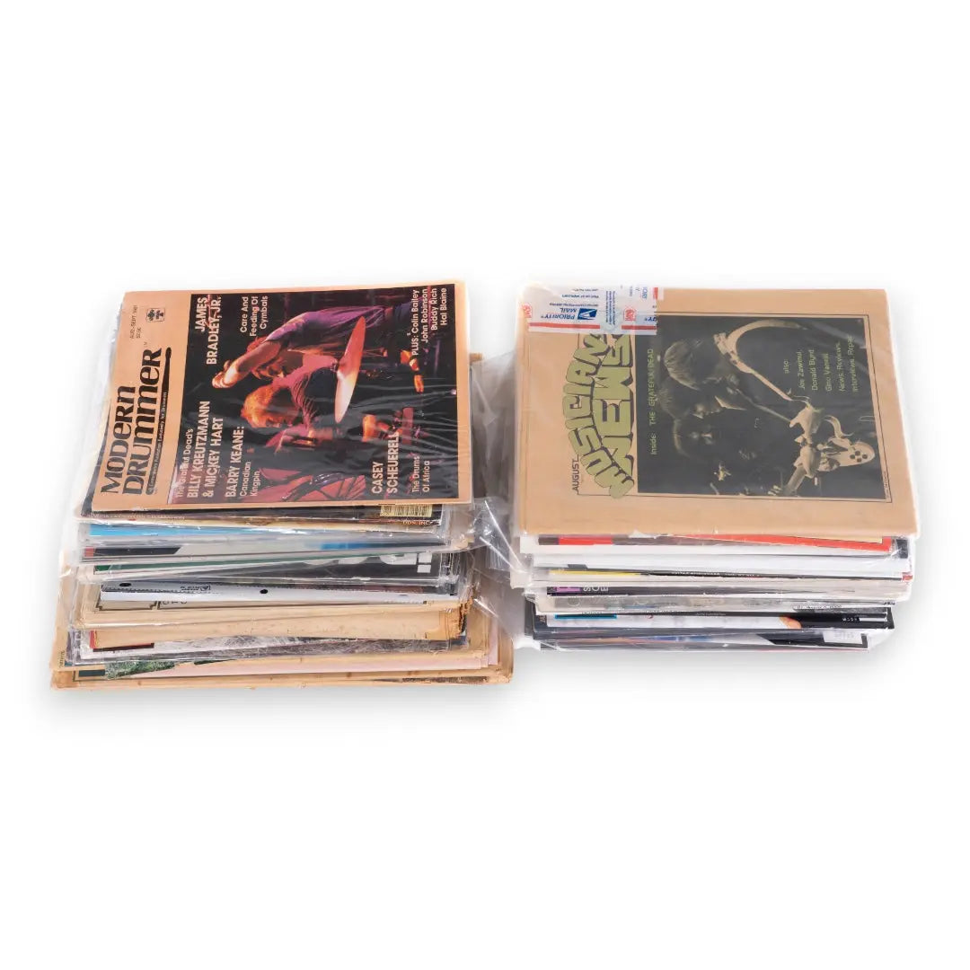 Grateful Dead Vintage Magazine Collection (Set of 65 Issues)