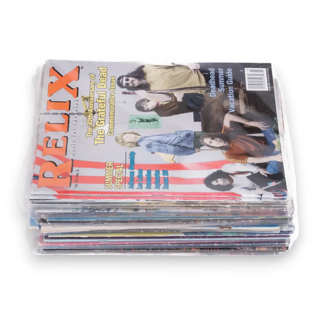 Grateful Dead Vintage Relix Magazine Back Issue Collection (Set of 30 Issues)