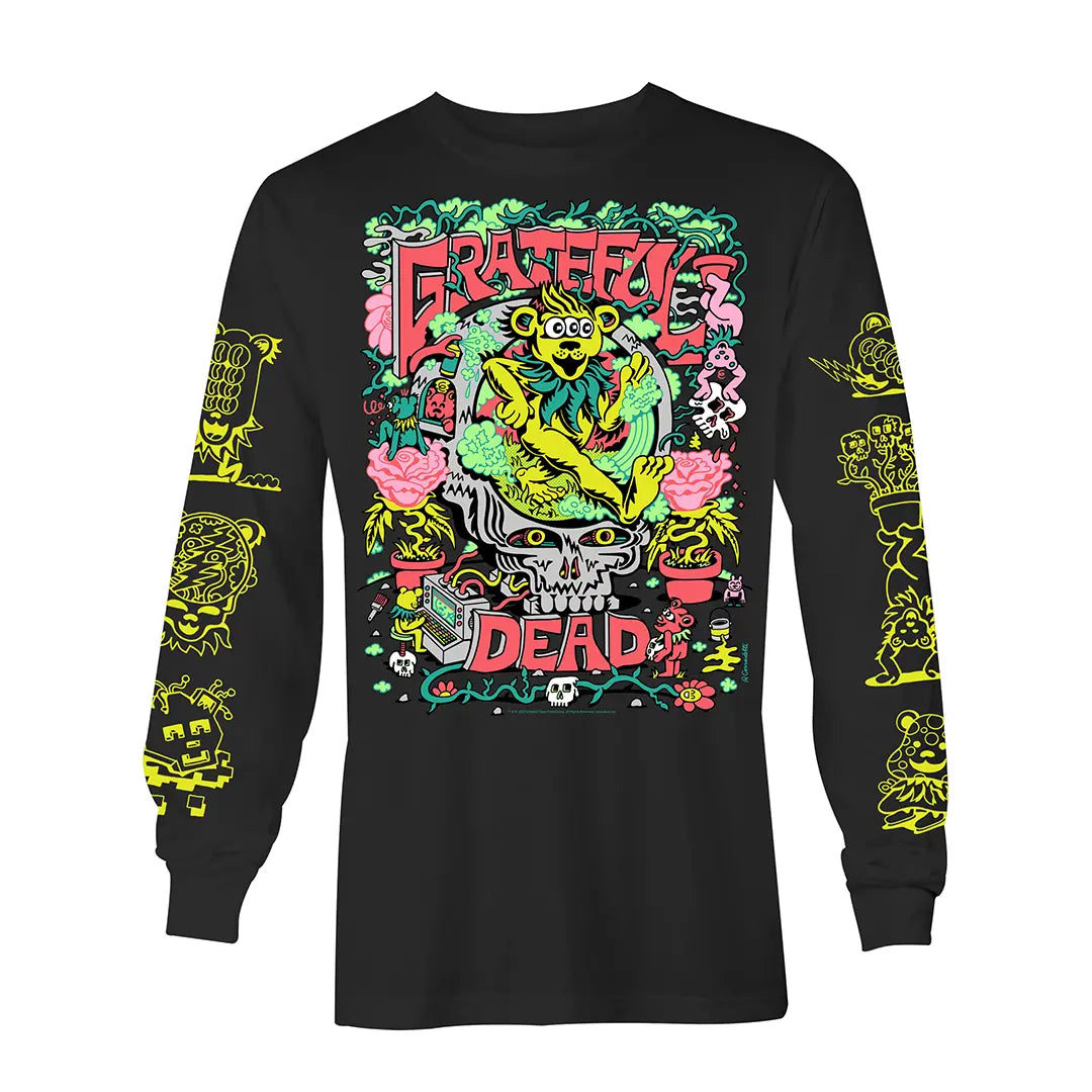 Grateful Dead x Killer Acid Stealie Long Sleeve T-Shirt - | relix.shop